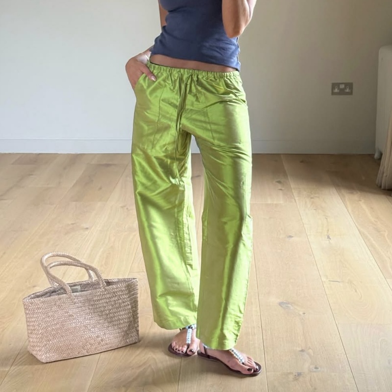 Women'S Fashion Utility Pants - Women Y2K Metallic Shiny Cargo Pants