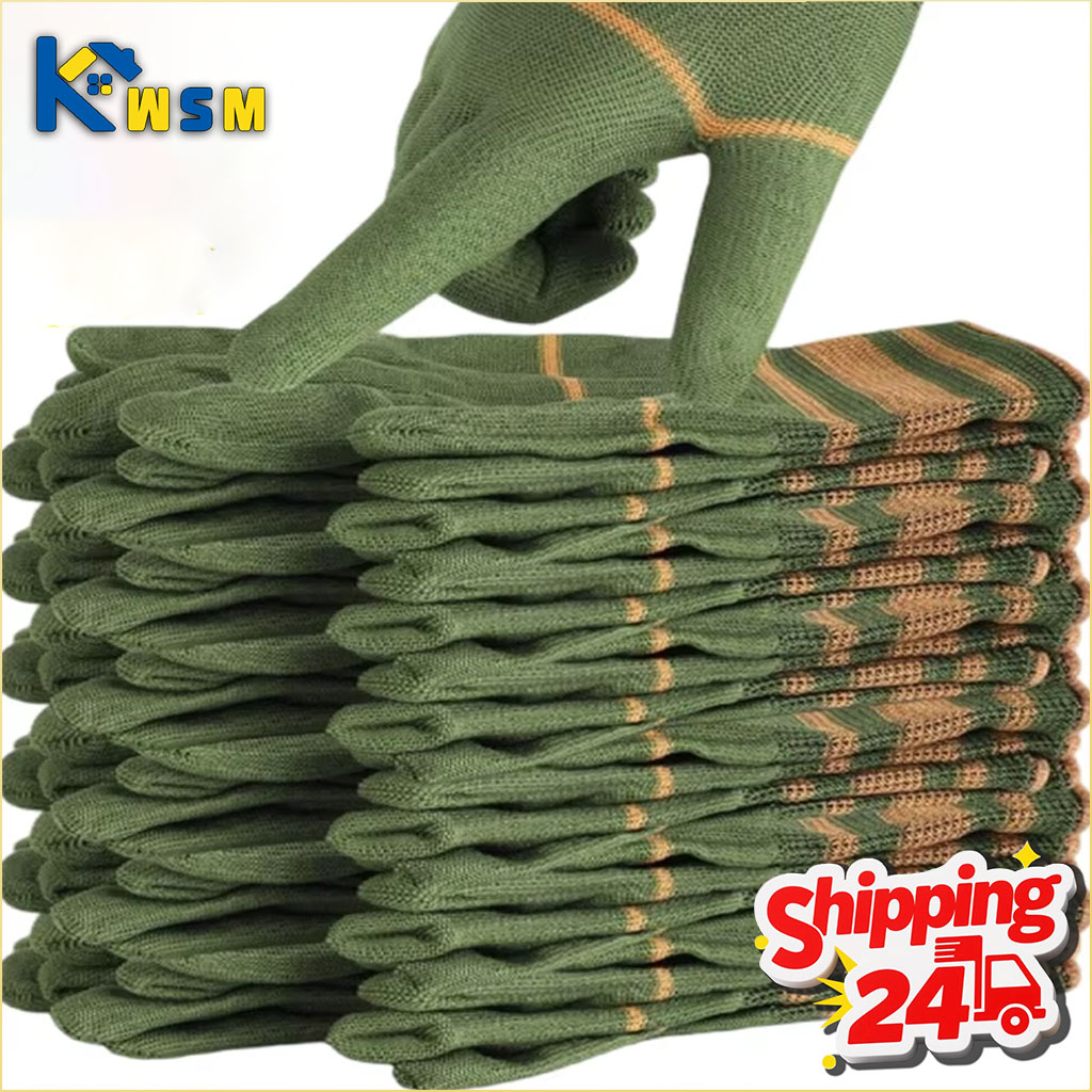 Women'S Fashion Gloves - 12-48Pairs Breathable Abrasion Resistant Work Gloves