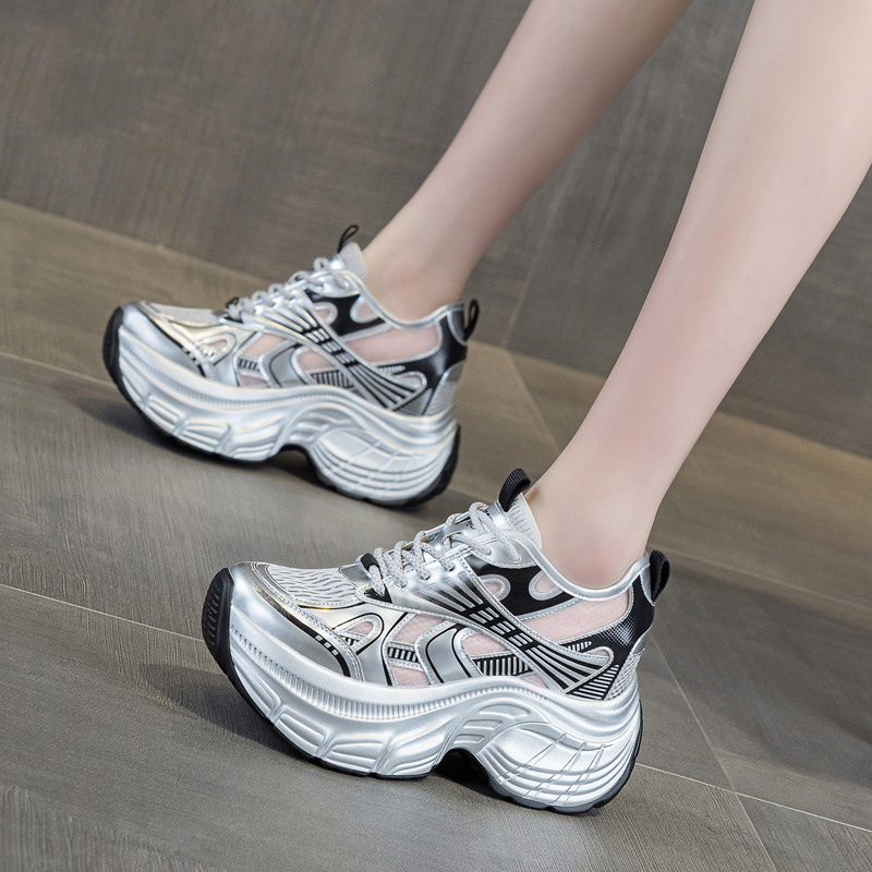 8cm Hidden Height Increasing P - đánh giá và giá Sneakers Fashion Women