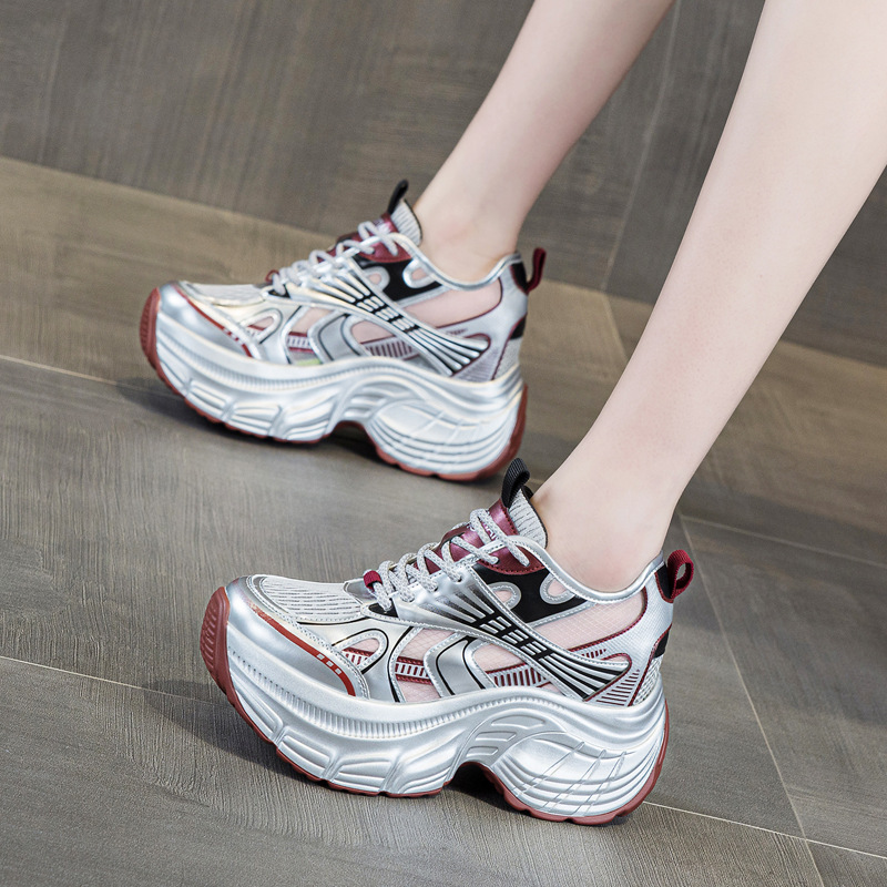 8cm Hidden Height Increasing P - đánh giá và giá Sneakers Fashion Women