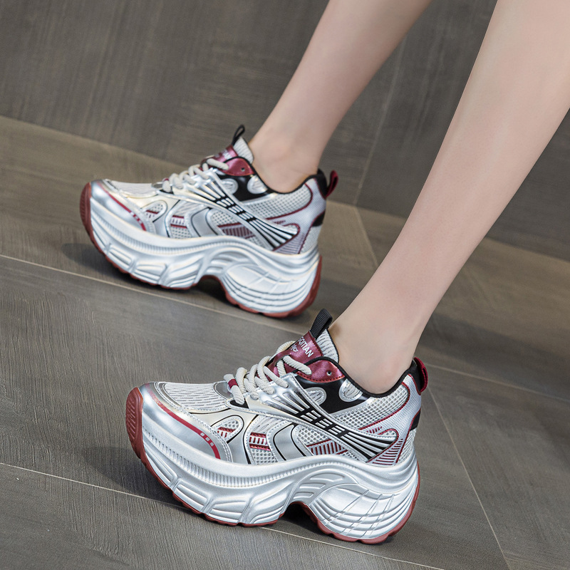 8cm Hidden Height Increasing P - đánh giá và giá Sneakers Fashion Women
