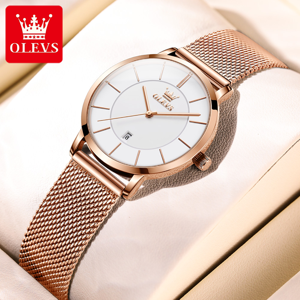 OLEVS Woman Watch 5869 Elegant - đánh giá và giá Fashion Women Watches