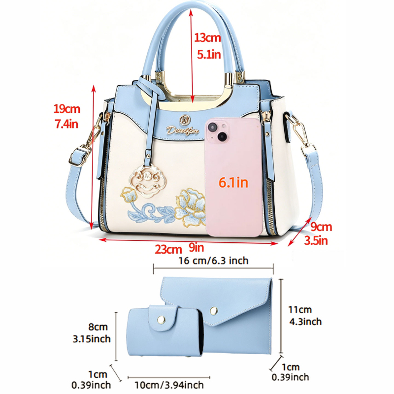3-piece set of high-quality em - đánh giá và giá Women Fashion Handbags