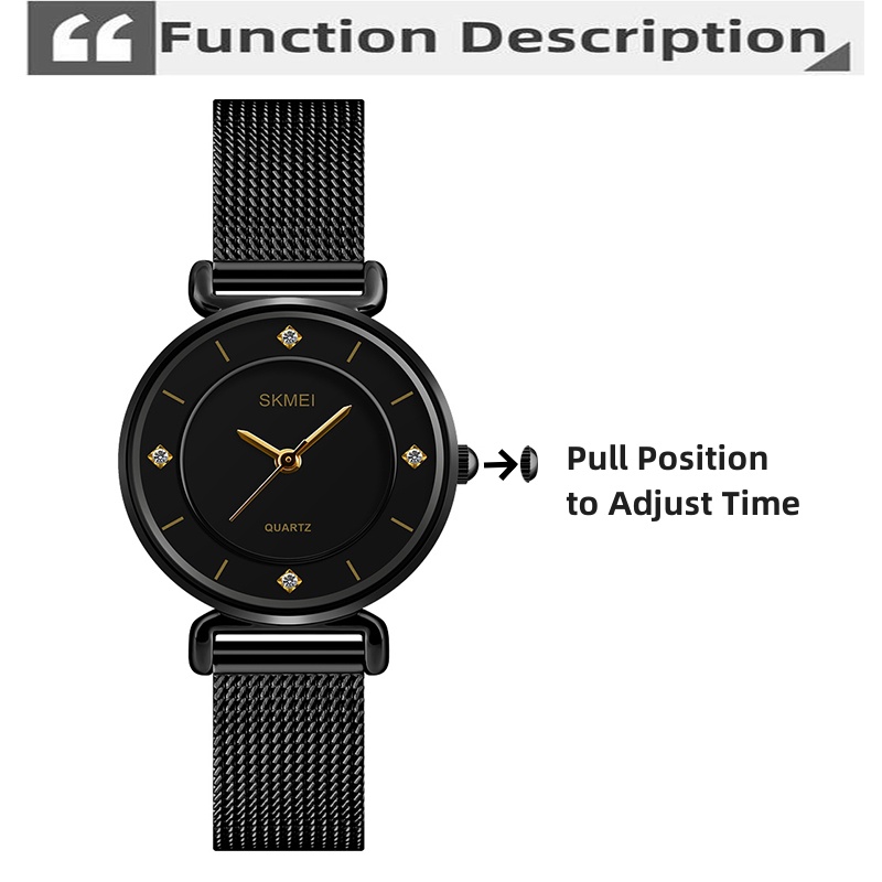 Skmei Original Brand Women Qua - đánh giá và giá Fashion Women Watches