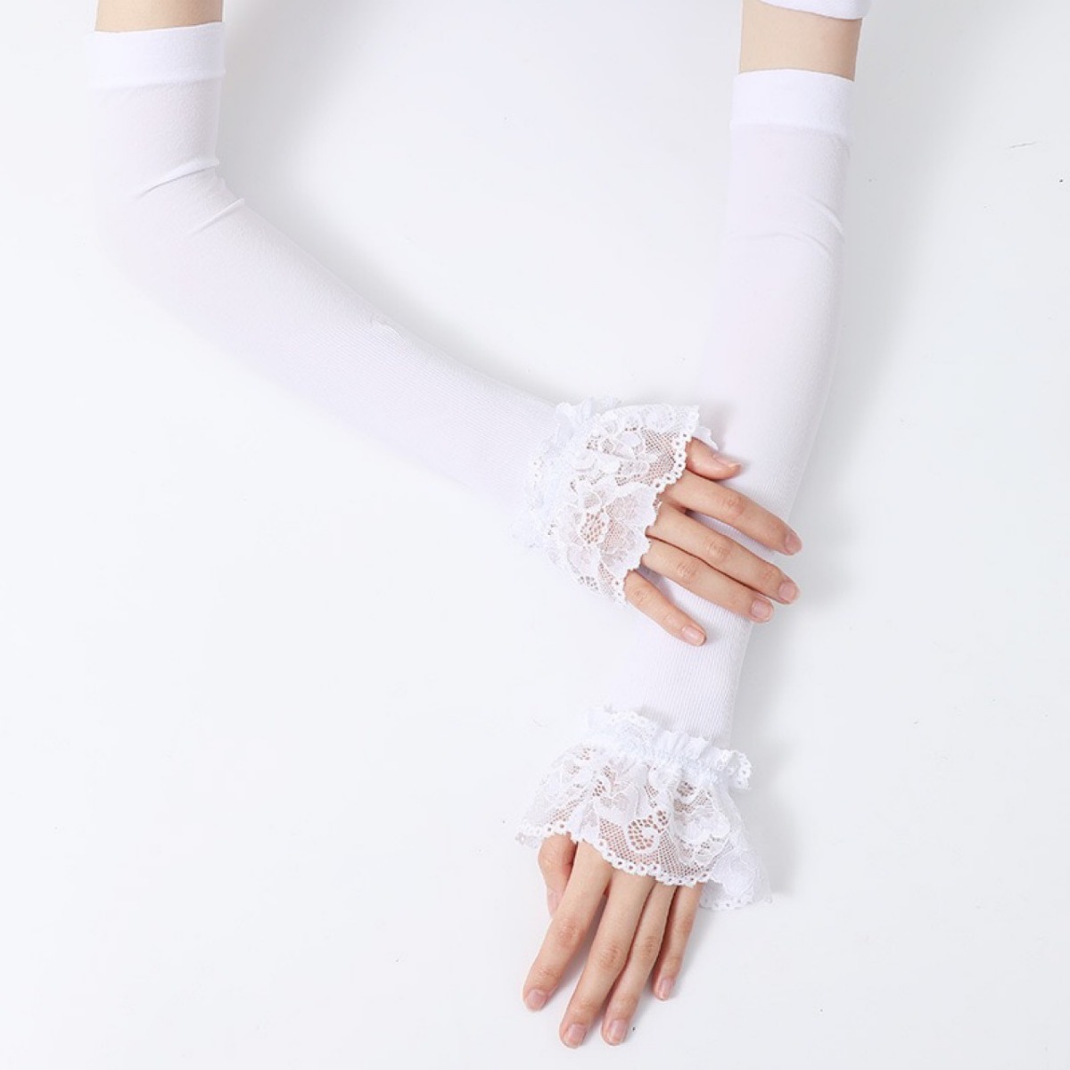 Women Long Elastic Arm Sleeve  - đánh giá và giá Women'S Fashion Gloves