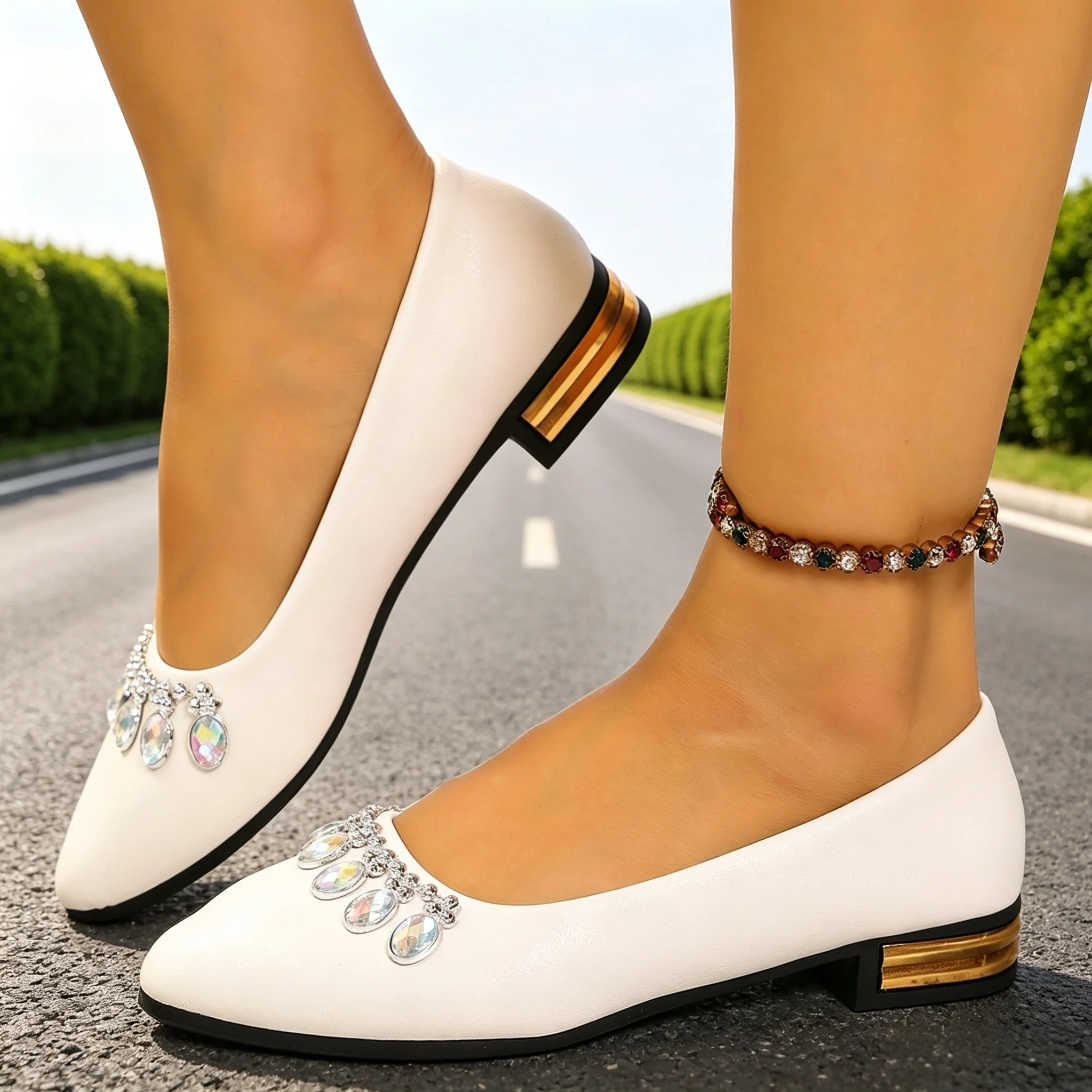 Women Flats Pointed Toe Ballet - đánh giá và giá Sneakers Fashion Women