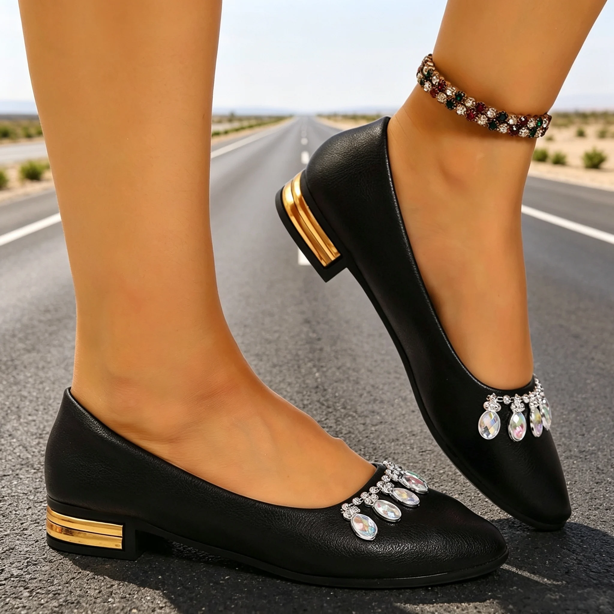 Women Flats Pointed Toe Ballet - đánh giá và giá Sneakers Fashion Women