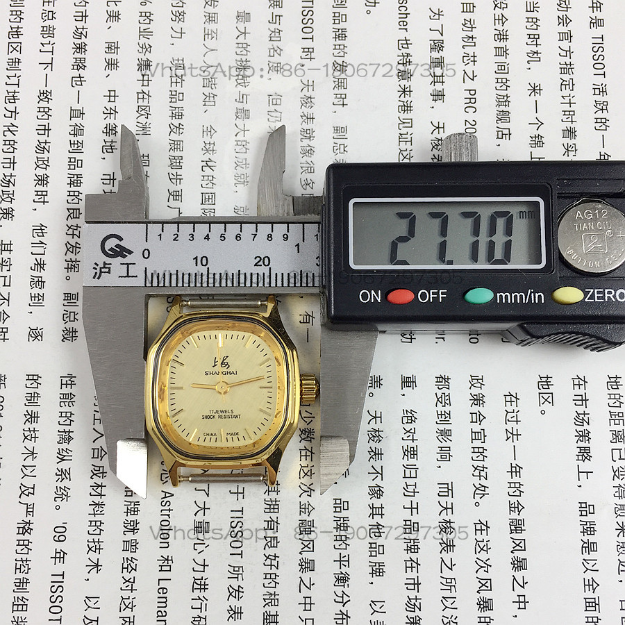 Shanghai Brand Octagonal Yello - đánh giá và giá Fashion Women Watches