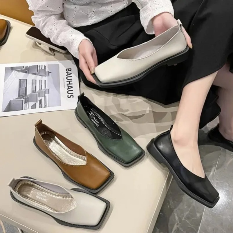 Roman Women Low Heel Pumps Lad - đánh giá và giá Sneakers Fashion Women