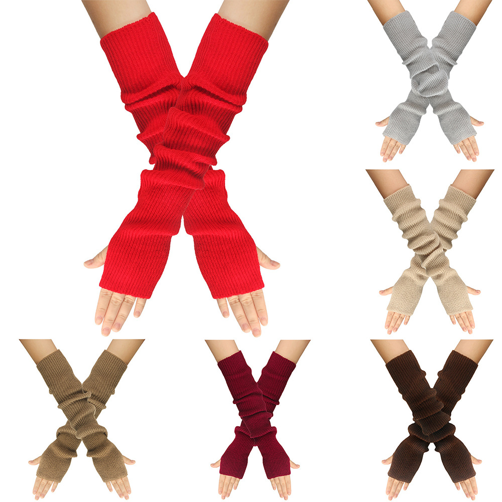 Autumn and Winter Knitted Glov - đánh giá và giá Women'S Fashion Gloves