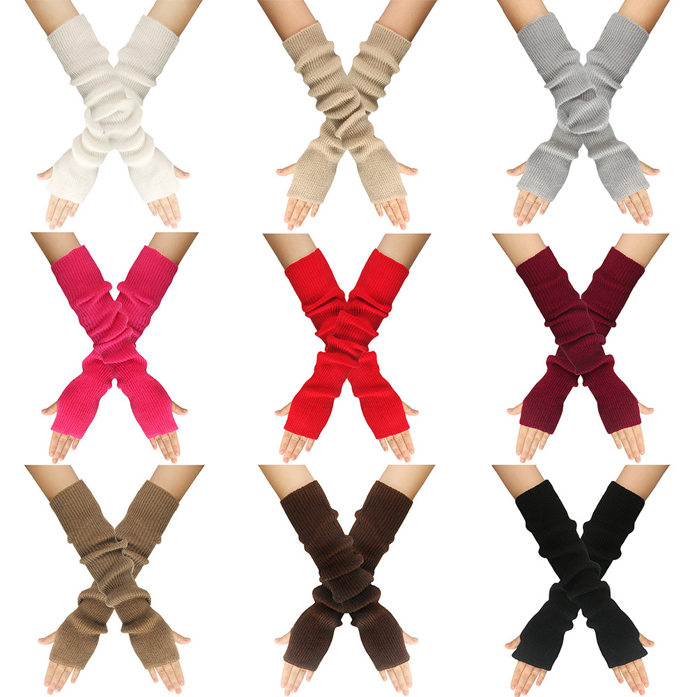 Autumn and Winter Knitted Glov - đánh giá và giá Women'S Fashion Gloves