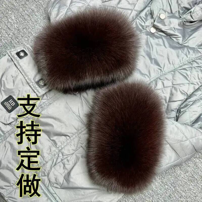 Ladies fox fur Arm Warmers Set - đánh giá và giá Women'S Fashion Gloves