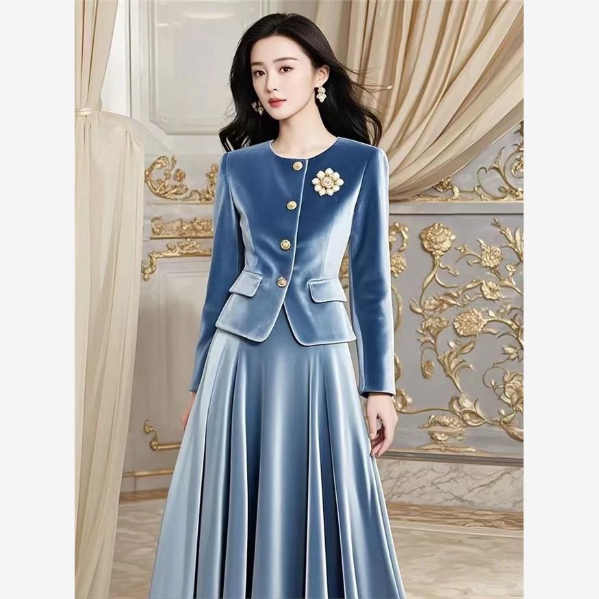 Two Piece Set French Vintage E - đánh giá và giá Women'S Fashion Long Coat