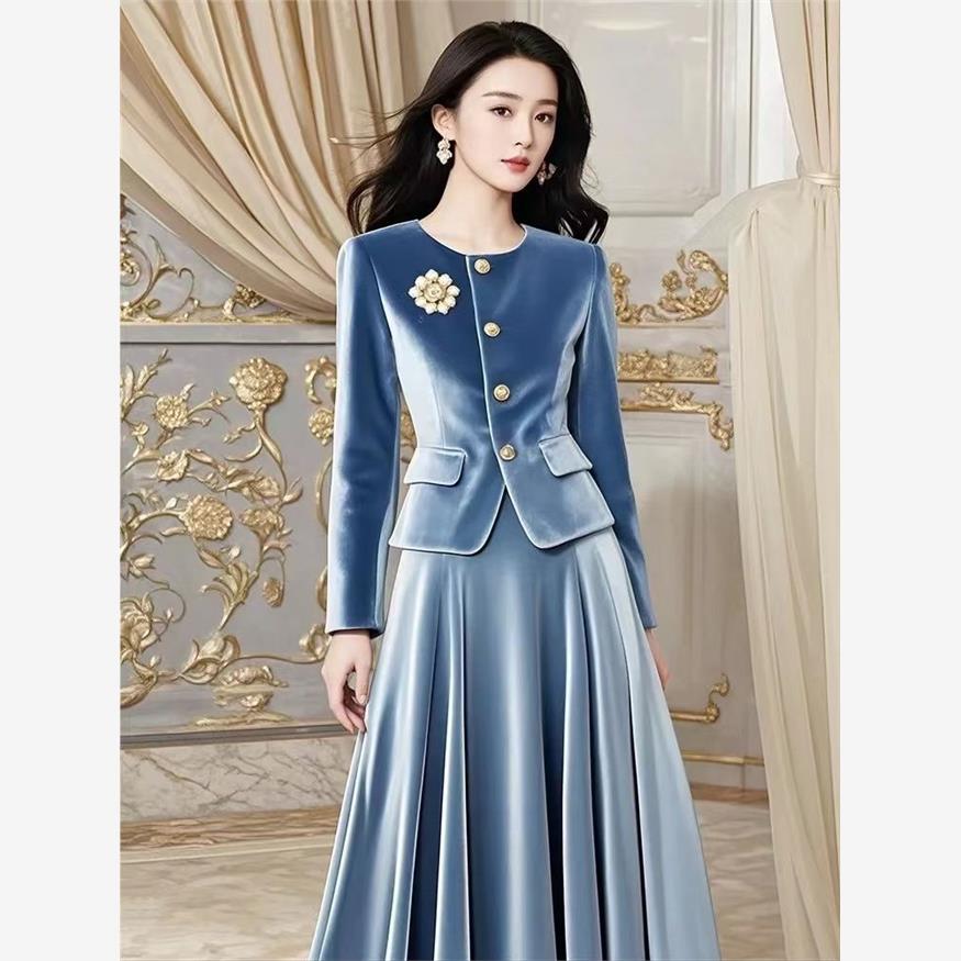 Two Piece Set French Vintage E - đánh giá và giá Women'S Fashion Long Coat