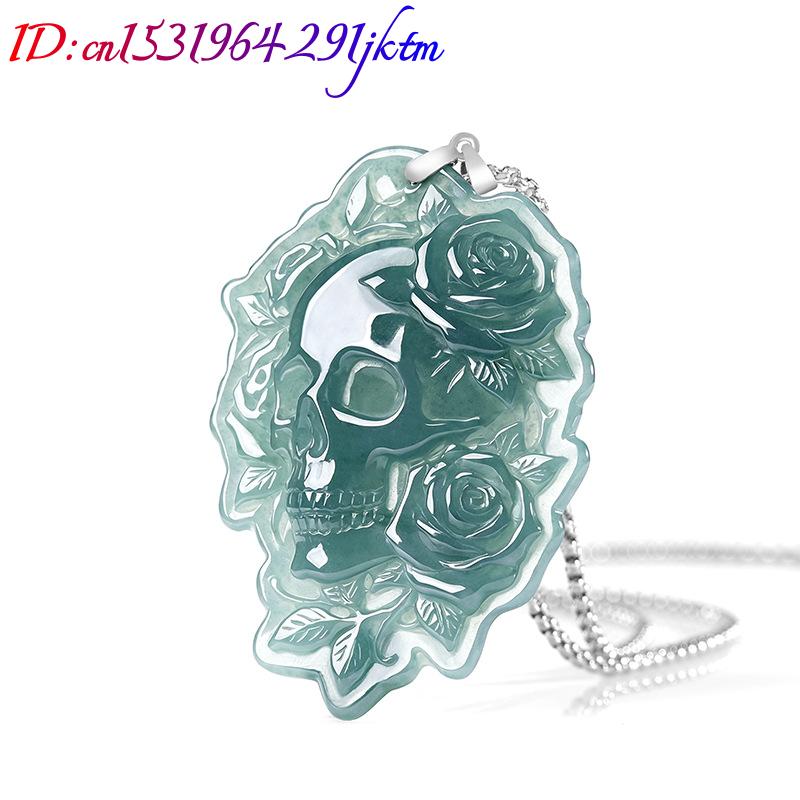 Natural Burmese Jadeite Skull  - đánh giá và giá Women Fashion Designer